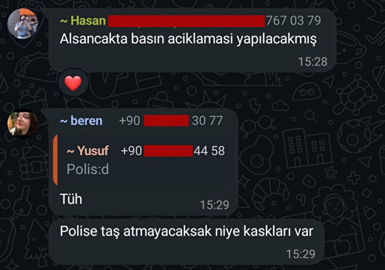 Polise Taş Atmayacaksak Kaskları Neden Var
