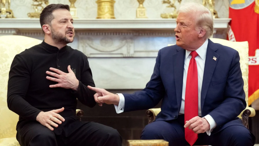 Trump ve Zelenskiy tartışma
