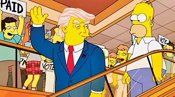 Simpsonlar Trump Başkanlığı