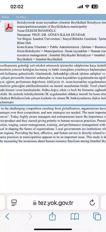 Tez Iddia 2