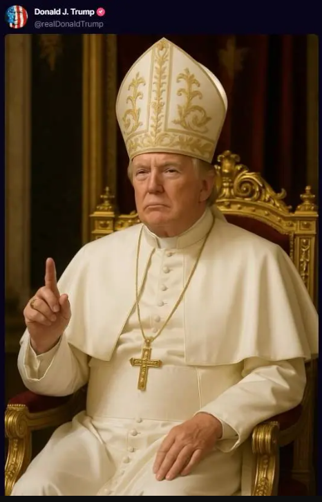 Trump papa oldu