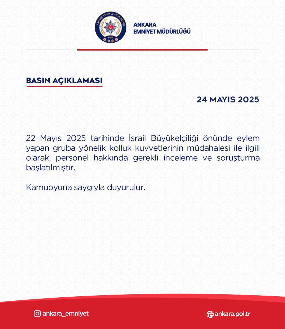 Emniyet Açıklama