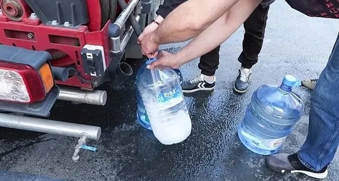 Tanker Su Dolumu