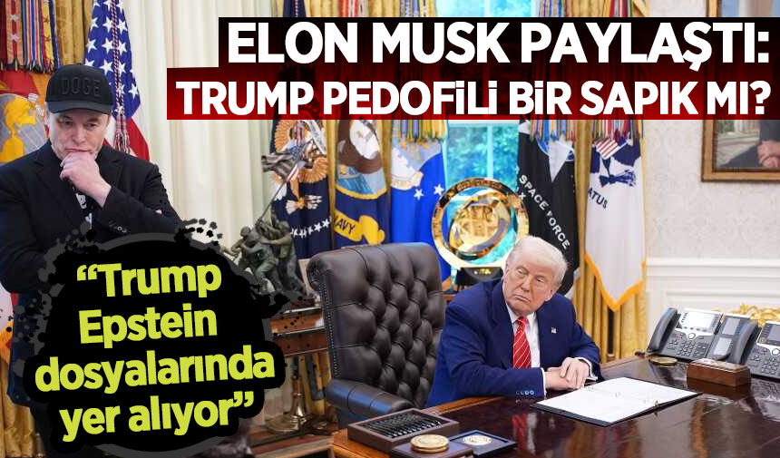 Musk: Epstein dosyalarında Trump'ın adı var