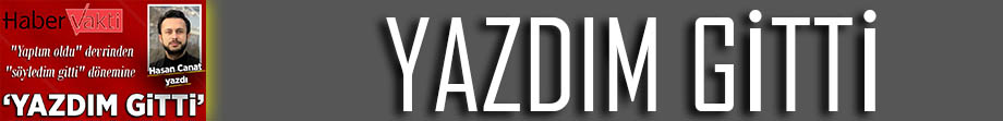 Yazdım Gitti Banner