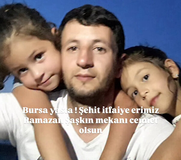 Bursa'da Yangın Söndürürken Şehit Olan Itfaiy Eri Ramazan