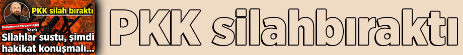 Pkk Silah Bıraktı Banner