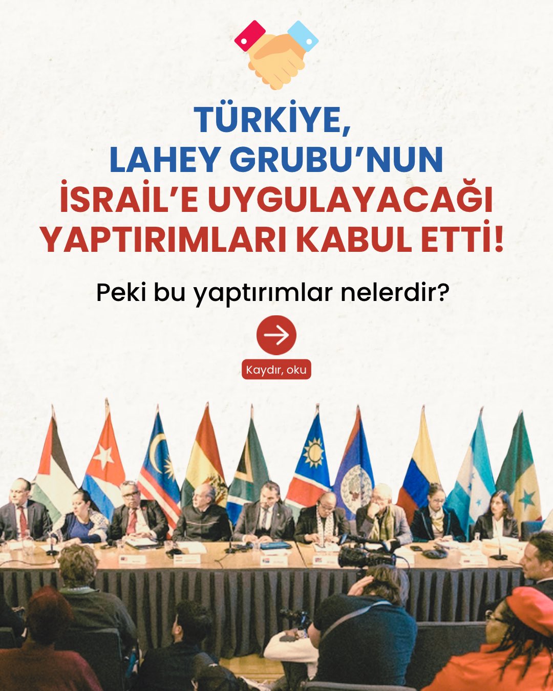 Türkiye, Lahey Grubu Yaptırımlarını Kabul Etti!Gaz
