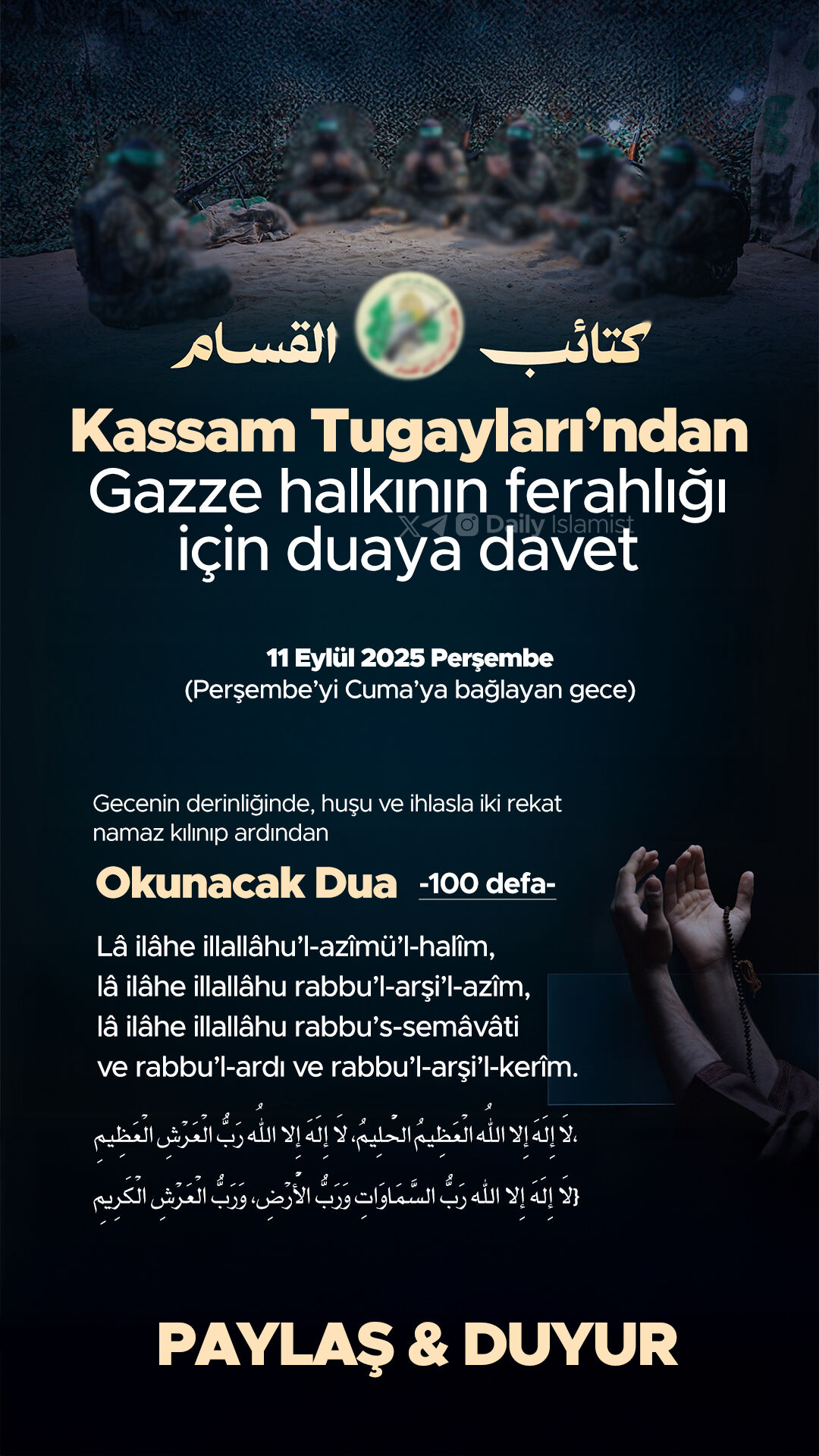 🔴 Kassam Tugayları, Birçok Dilde Yayınladığı Mesa (1)