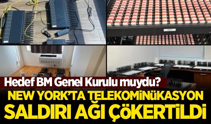 New York'ta BM Genel Kurulunu mu hedef alacaklardı? Telekomünikasyon ağı çökertildi