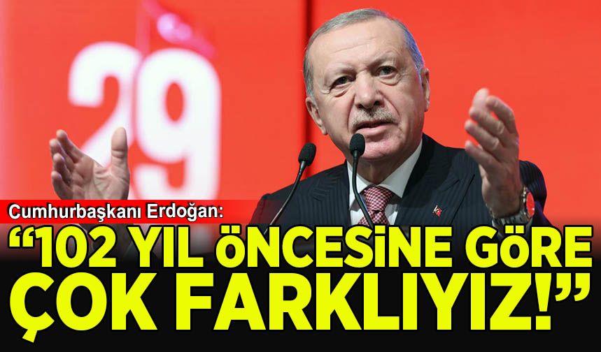 Cumhurbaşkanı Erdoğan: Türkiye'nin kutlu yolculuğunun önünü kesebilecek hiçbir dahili, harici odak yoktur