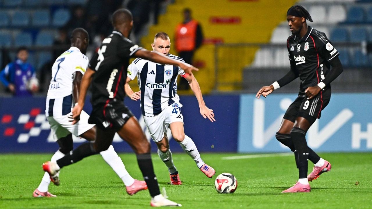 Beşiktaş, Kasımpaşa'da 2 puan bıraktı
