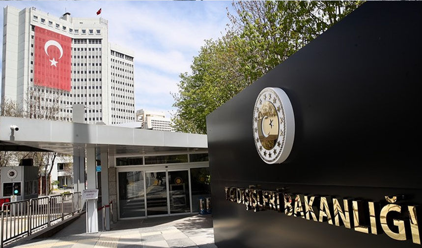 Dışişleri Bakanlığı'ndan Kıbrıs açıklaması
