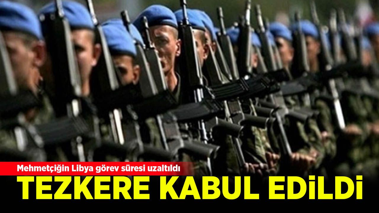 Lübnan tezkeresi TBMM'de kabul edildi!