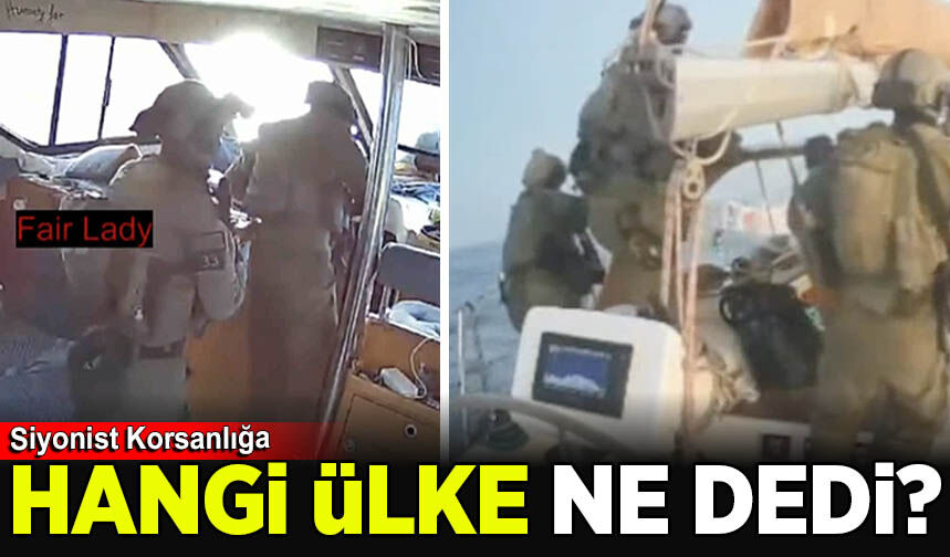 Küresel Sumud Filosu'na saldıran İsrail'e dünyadan tepkiler