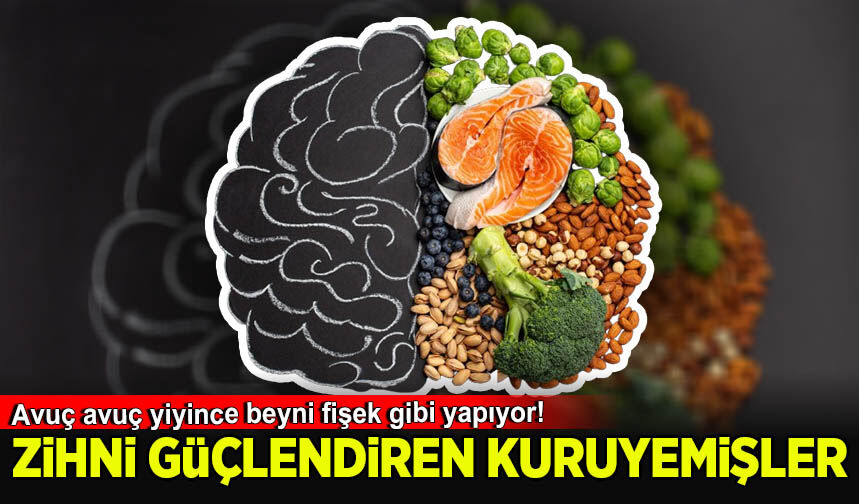 Hafızayı kuvvetlendiren kuruyemişler
