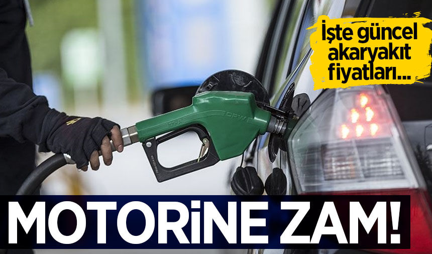 Motorine yeni zam! Bu gece yarısı pompaya yansıyacak