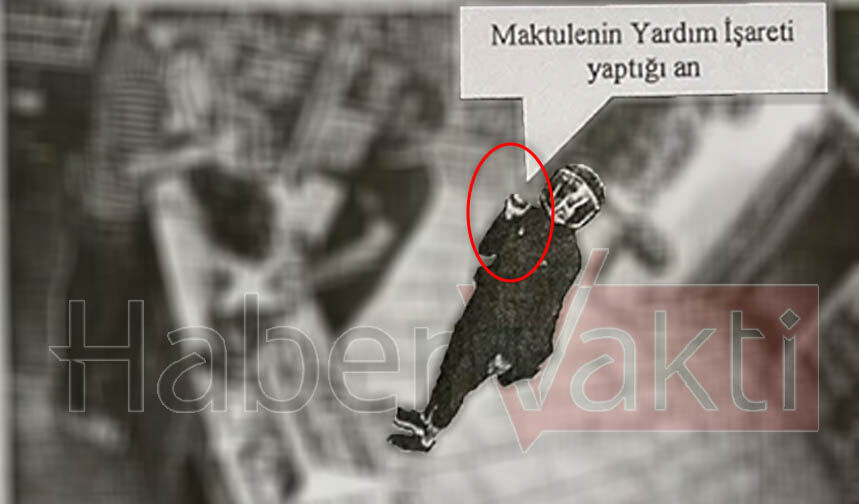Maktulenin Yardım Işareti Yaptığı An 2