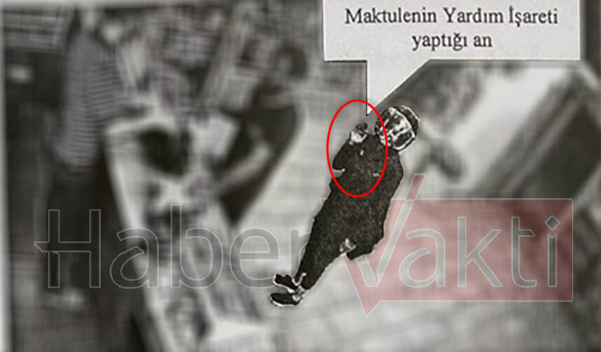 Maktulenin Yardım Işareti Yaptığı An