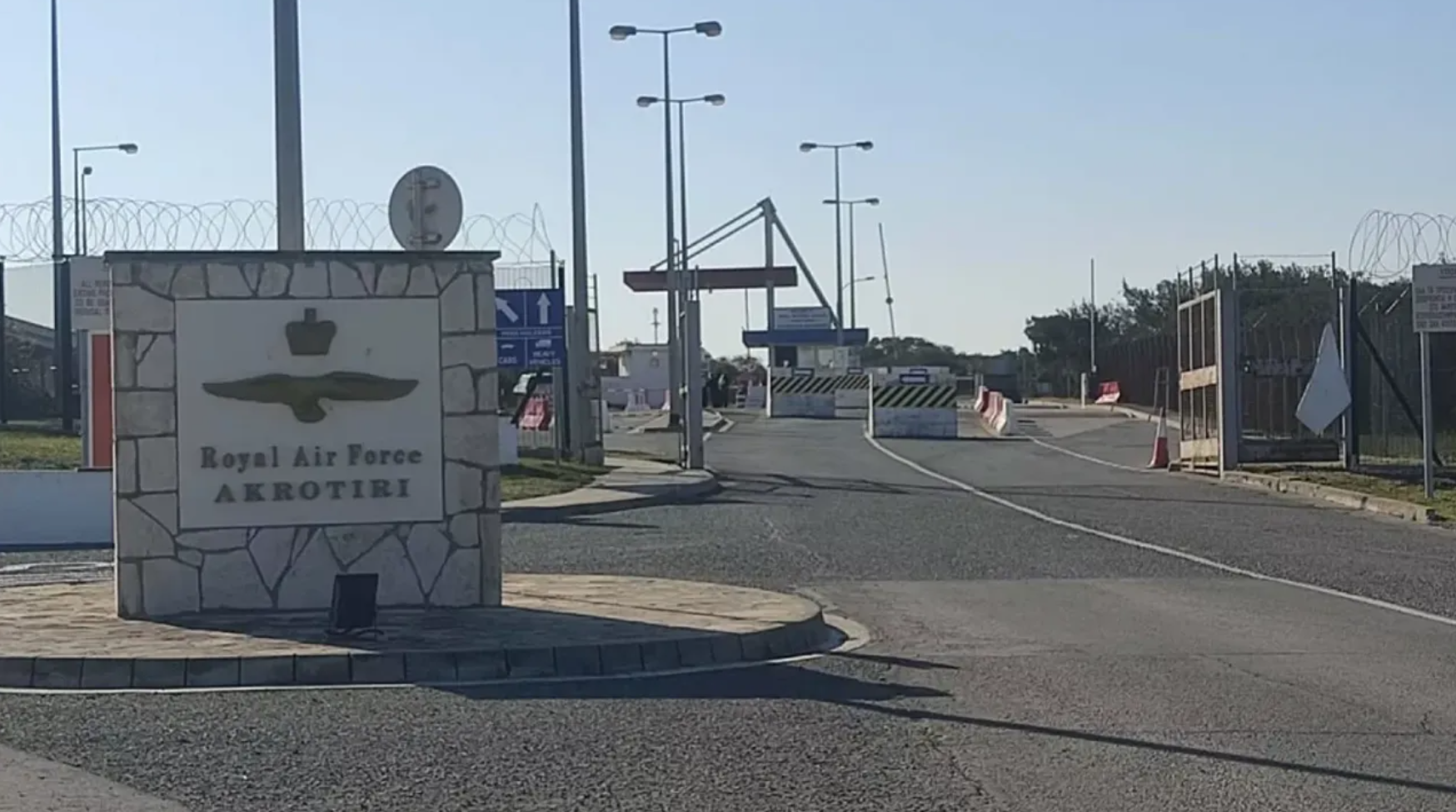 GKRY'deki İngiliz üssü Akrotiri'nin (Ağrotur)