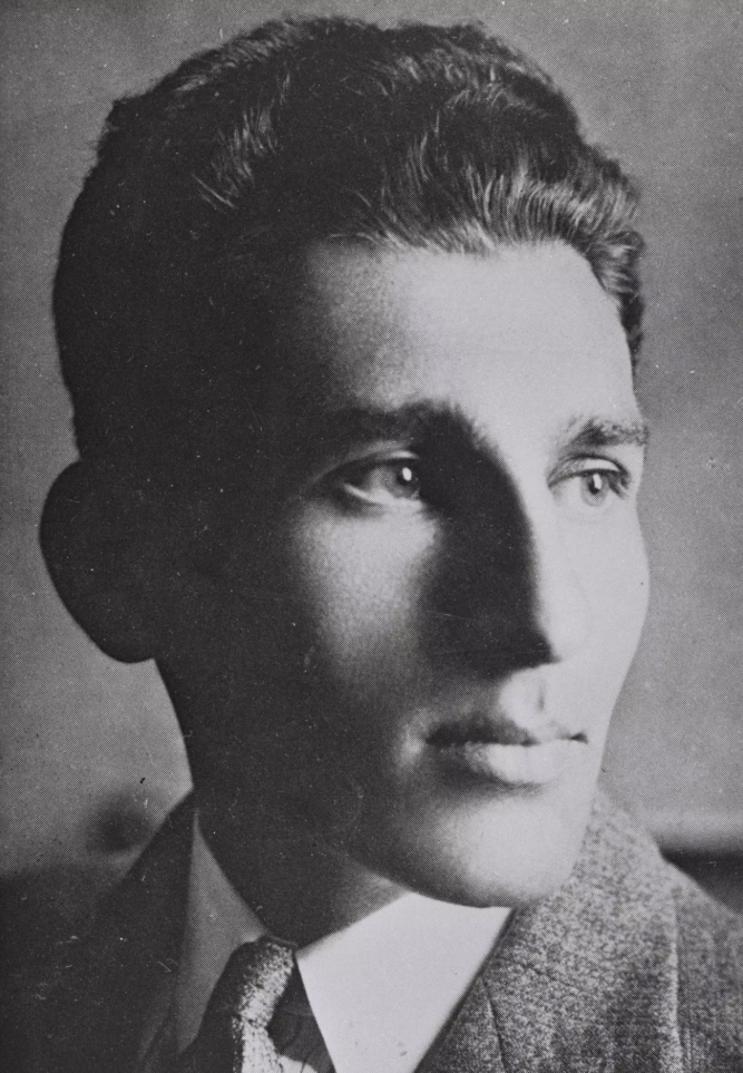 Siyonist Örgüt Lehi'nin Elebaşı Avraham Stern'in Bir Profil Fotoğrafı.