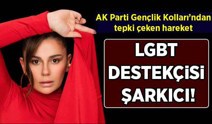 AK Parti Gençlik Kolları'ndan tepki çeken hareket: LGBT destekçisi şarkıcı çağırdılar!