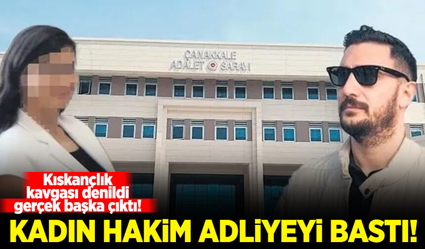 Açığa alınan kadın hakim adliyeyi bastı!