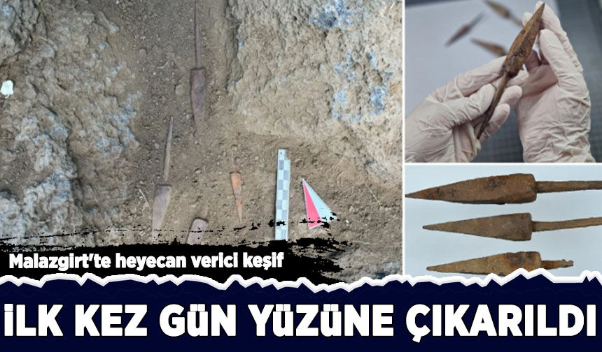 Malazgirt'te heyecan verici keşif: Tarihi bulgular ilk kez gün yüzüne çıkarıldı