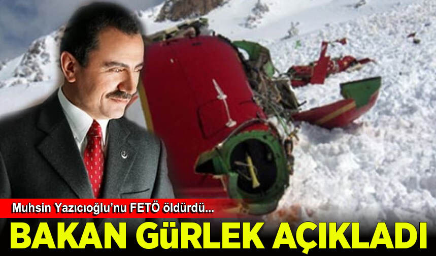 Akın Gürlek: Muhsin Yazıcıoğlu'nu FETÖ öldürdü