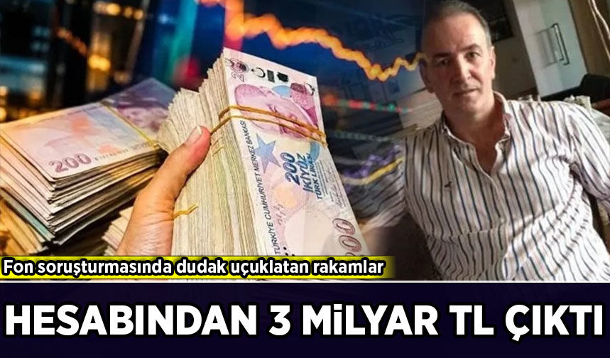 Fon soruşturmasında dikkat çeken rakam: Balıkçı İsmet'in hesabından 3 milyar TL çıktı