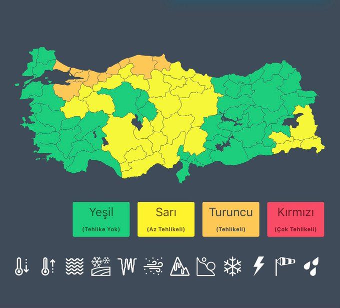Bakan Kurum'dan meteorolojik uyarılara ilişkin açıklama