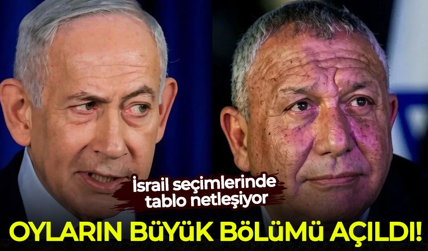 İsrail seçimlerinde tablo netleşiyor: Oyların büyük bir bölümü açıldı
